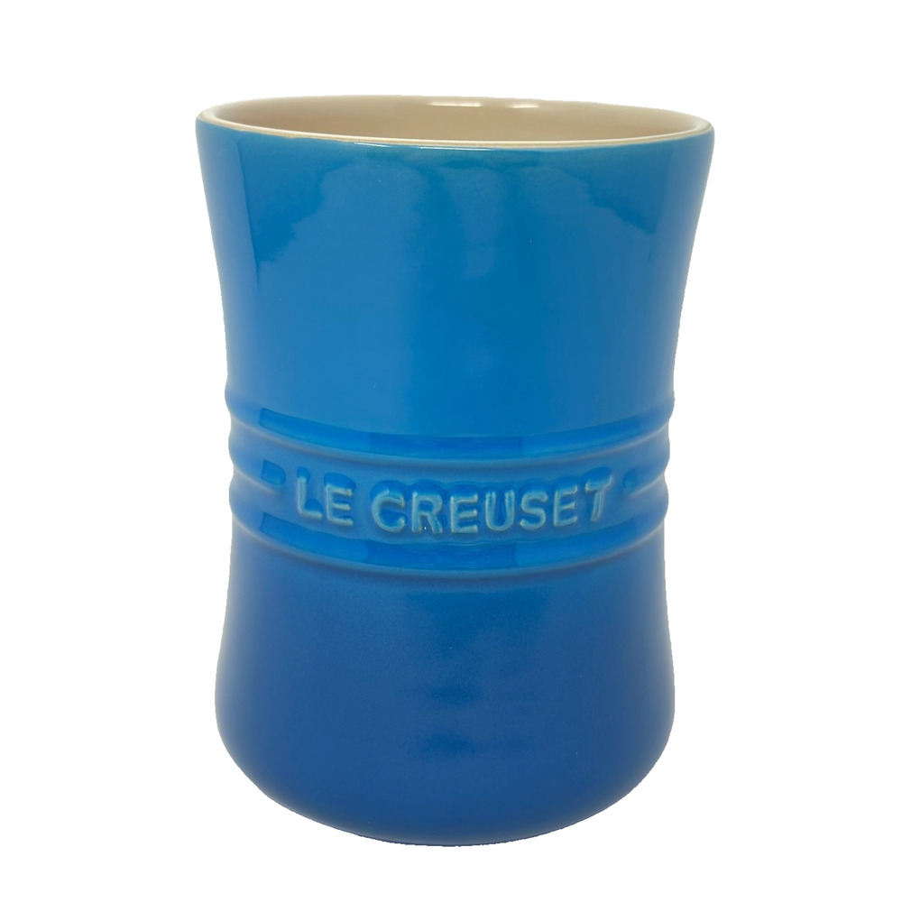 Le Creuset Small Utensil Crock Caribbean Blue Ombre 1 Qt Kitchen Utensil Holder